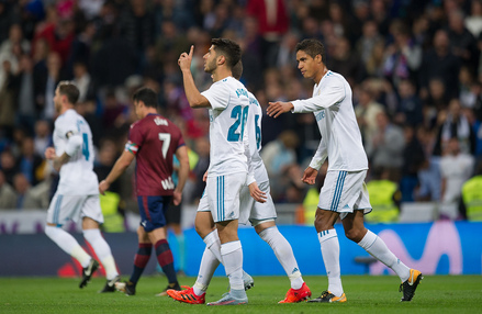 Real Madrid x Eibar - Liga Espanhola 2017/18 - CampeonatoJornada 9