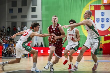 U18 EuroBasket Division B 2023| Portugal x Letnia