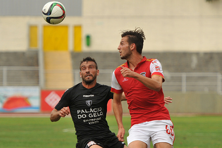 Ac. Viseu v Sp. Braga B Liga 2 2015/16 - 3 jornada