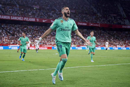 Sevilla x Real Madrid - Liga Santander 2019/20 - CampeonatoJornada 5