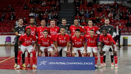 Benfica x Levante - UEFA Futsal Champions League 2021/22 - Ronda de EliteGrupo D