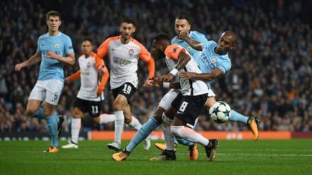 Manchester City x Shakhtar Donetsk - Liga dos Campeões 2017/2018 - Fase de Grupos Grupo F