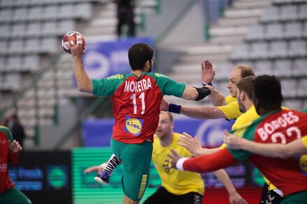 Portugal x Lituânia - EHF Euro 2022 (Q) - 2ª Fase de Grupos Grupo 4