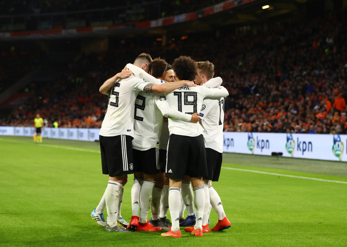 Holanda x Alemanha - Apuramento Euro 2020 - Fase de GruposGrupo C