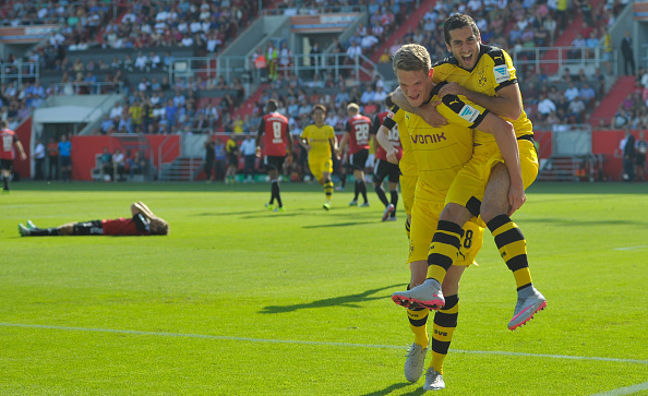 Henrikh Mkhitaryan, Matthias Ginter, Borussia Dortmund