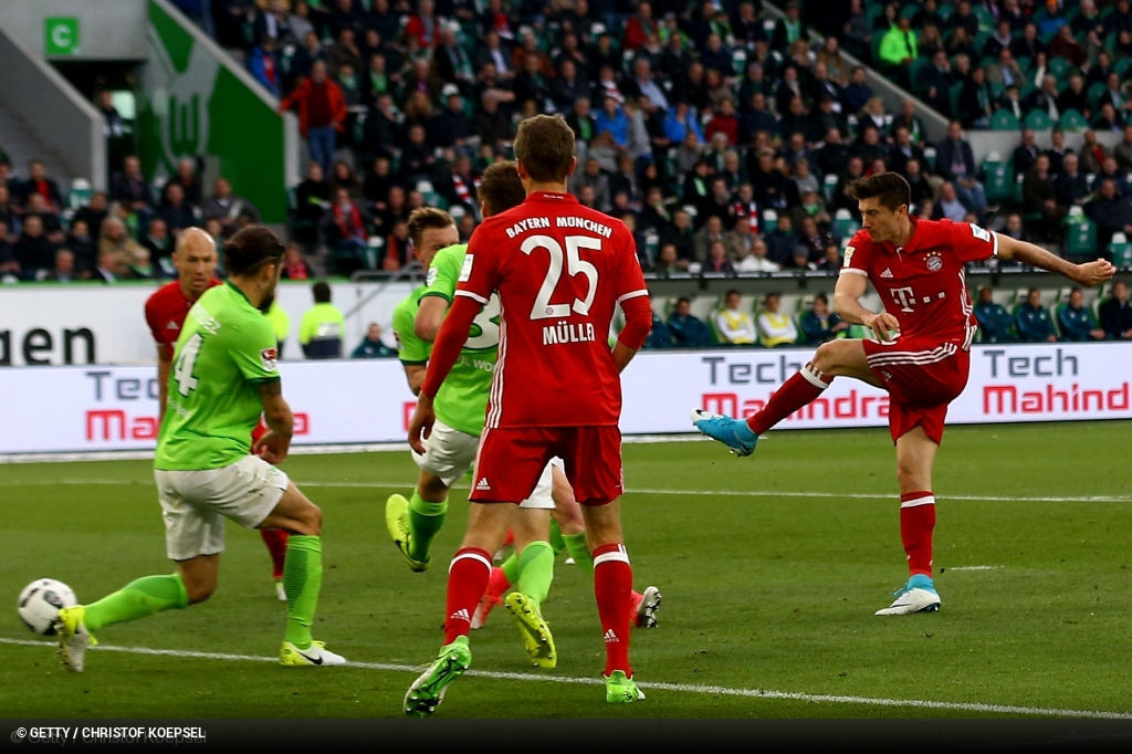 Wolfsburg x Bayern Mnchen - 1. Bundesliga 2016/2017 - CampeonatoJornada 31