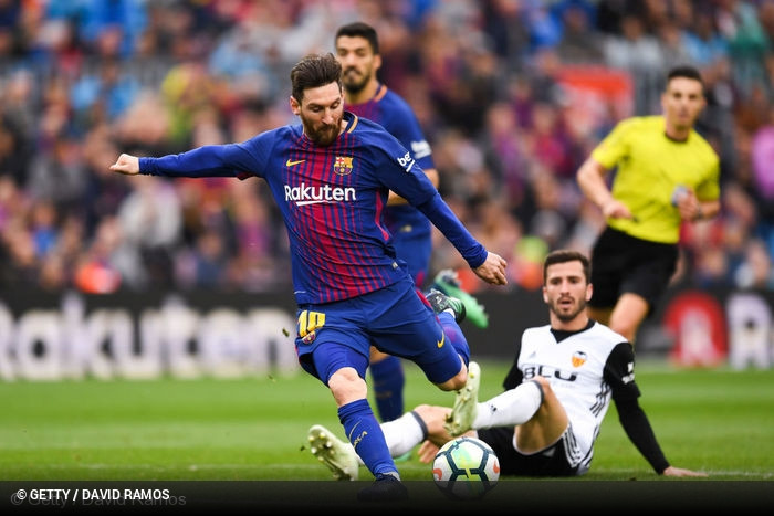 Barcelona x Valencia - Liga Espanhola 2017/18 - CampeonatoJornada 32