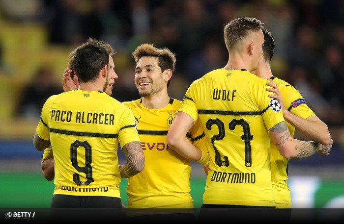 Monaco x Borussia Dortmund - Liga dos Campees 2018/2019 - Fase de GruposGrupo AJornada 6