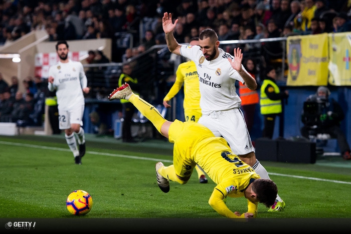 Villarreal x Real Madrid - Liga Espanhola 2018/19 - CampeonatoJornada 17