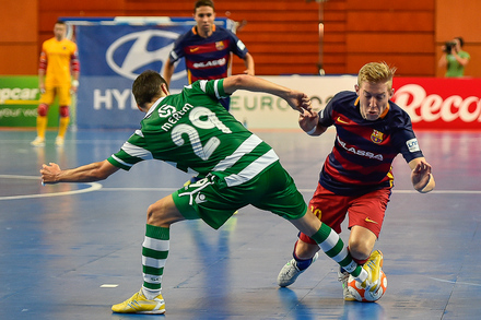 Sporting v Barcelona Futsal Masters Cup 2015