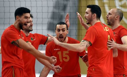 Bielorrússia x Portugal - EuroVolley (Q) 2021  - Fase de Grupos Grupo G