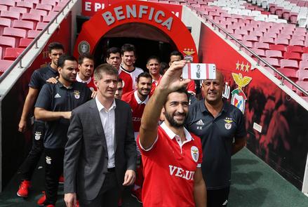 Apresentao equipa do Benfica