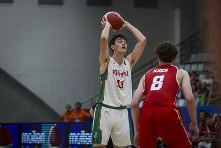 U18 EuroBasket Division B 2023: Portugal x Suíça