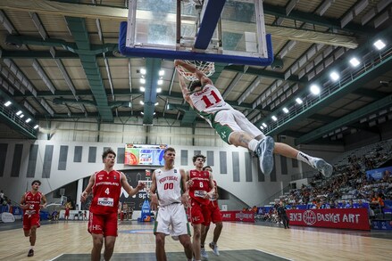 U18 EuroBasket Division B 2023: Portugal x Suíça