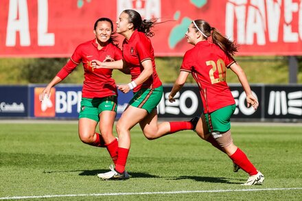 Sub-17 Feminino: Portugal 3-1 Finlândia