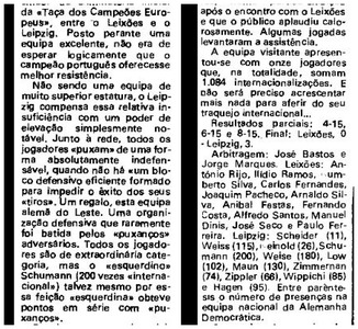 Diário de Lisboa Segunda, 8 de Novembro de 1976