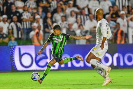 Santos 3-2 América Mineiro