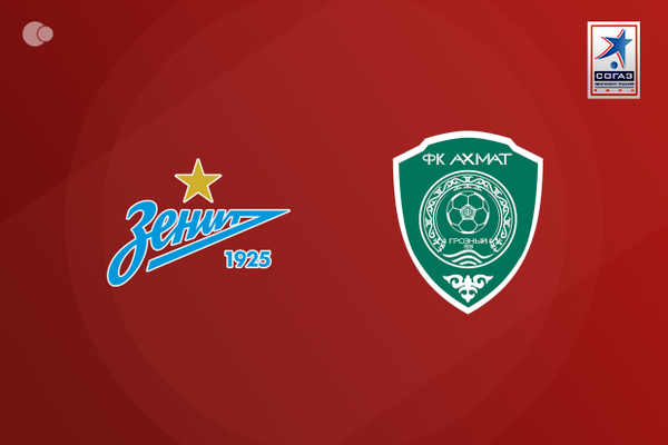 Akhmat Grozny von Zenit zerissen