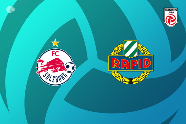 Red Bull Salzburg gehen als Gewinner gegen Rapid Wien aus