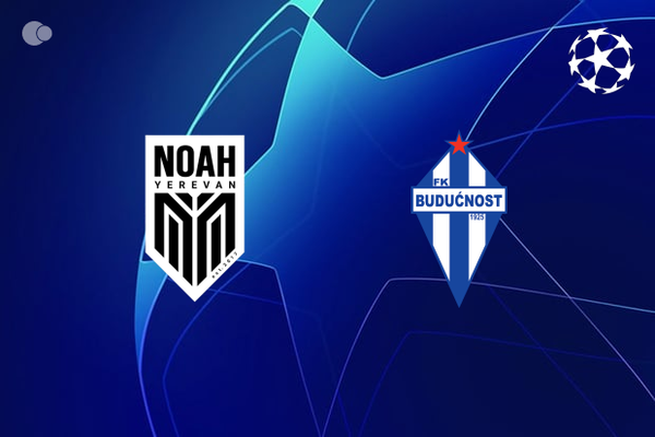 FC Noah erringt knappen Sieg gegen FK Buducnost in der Liga dos Campees Qualifikation