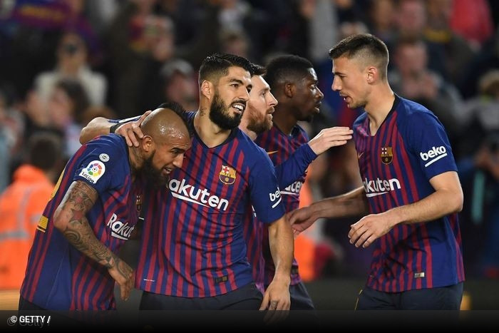 Barcelona x Levante - Liga Espanhola 2018/19 - CampeonatoJornada 35